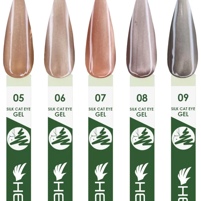 لاک ژل هیت سیلک cat eye